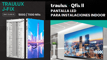 Nueva Gama de Paneles LED QFIX y J-FIX para Instalación Fija Indoor - Traulux.