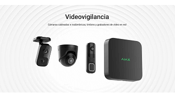 AJAX - Soluciones de Videovigilancia Ajax: Cámaras Cableadas e Inalámbricas, Timbres y Grabadores de Vídeo en Red.