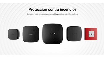 AJAX - Alarmas Inalámbricas Contra Incendios: Protección Integral y Avanzada.
