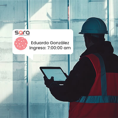  SARA - Software Integral para la Gestión de Tiempos y Asistencia de Personal 