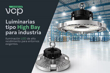Luminaria LED High Bay VCP ECOLIGHTING UFO Adapt | Eficiencia 170 lm/W