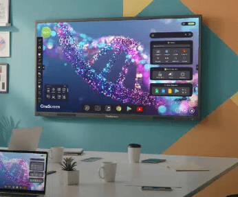 Pantallas Interactivas 4K OneScreen para Educación y Empresas