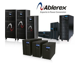 UPS ABLEREX de 500 VA a 600 kVA Torre/Rack