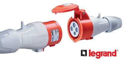 LEGRAND Tomas y Clavijas Gama P17 TEMPRA PRO para Aplicaciones Industriales