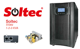 SOLTEC – UPS On-Line Monofásica TITAN de 1 kVA a 3 kVA.