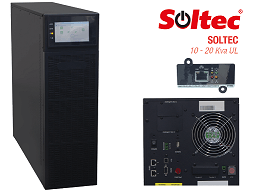 SOLTEC – UPS On-Line Trifásica 10 kVA a 20 kVA UL
